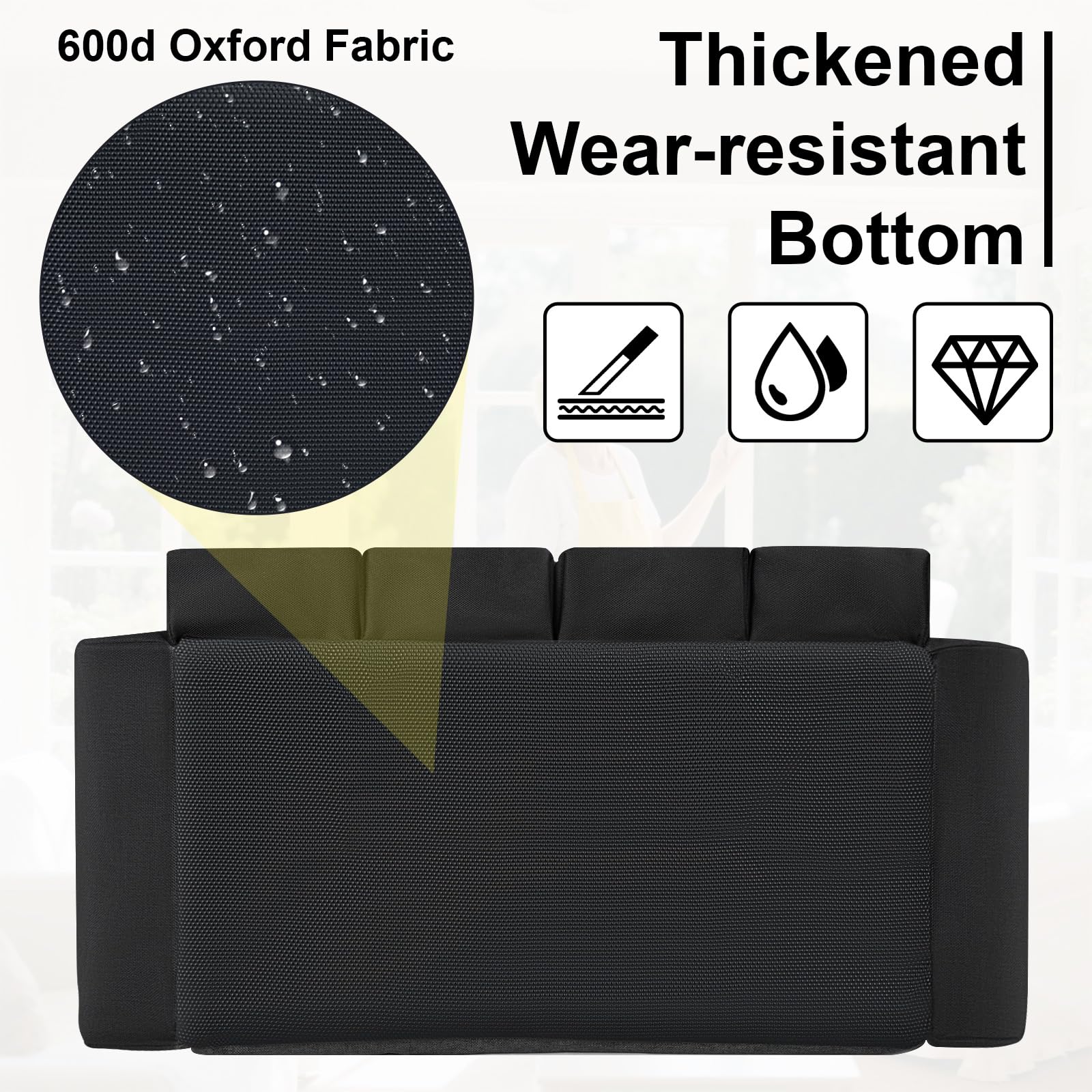 Wigojoy bottom board detail shows easy-to-clean surface and reinforced structure.