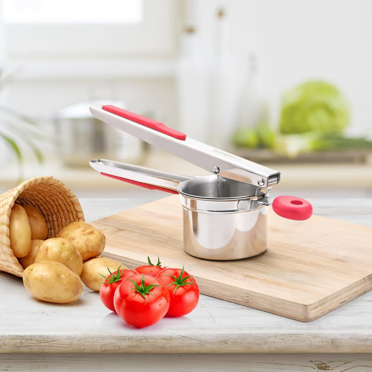 WIHBOIR potato ricer easy to clean with smooth finish