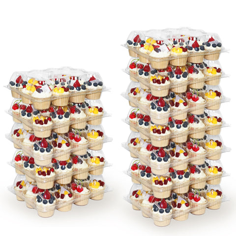 WIKDAY versatile dessert boxes suit cookies, donuts, and muffins.