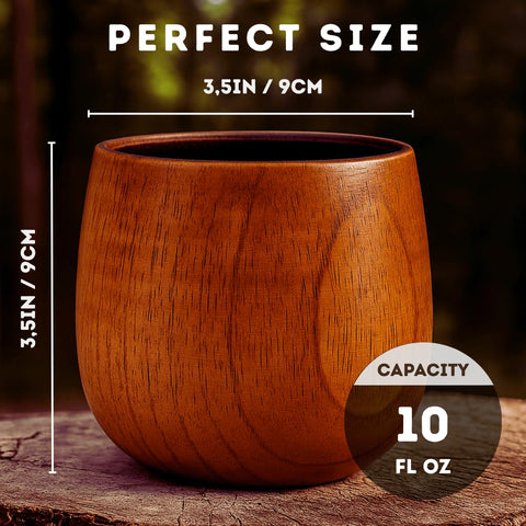 Wild Wood Works two-piece set showcasing handcrafted wood charm
