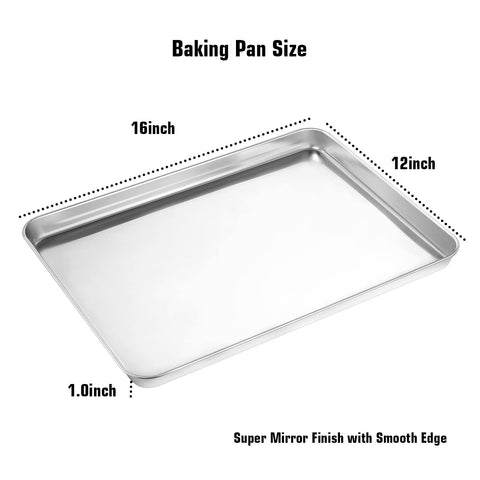 Wildone two-sheet, two-rack bakeware set shown for versatile oven use.