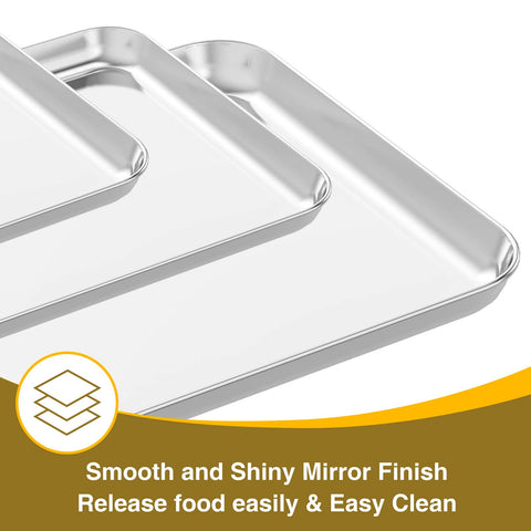 Wildone baking sheet set medium front view, non toxic for versatile baking.