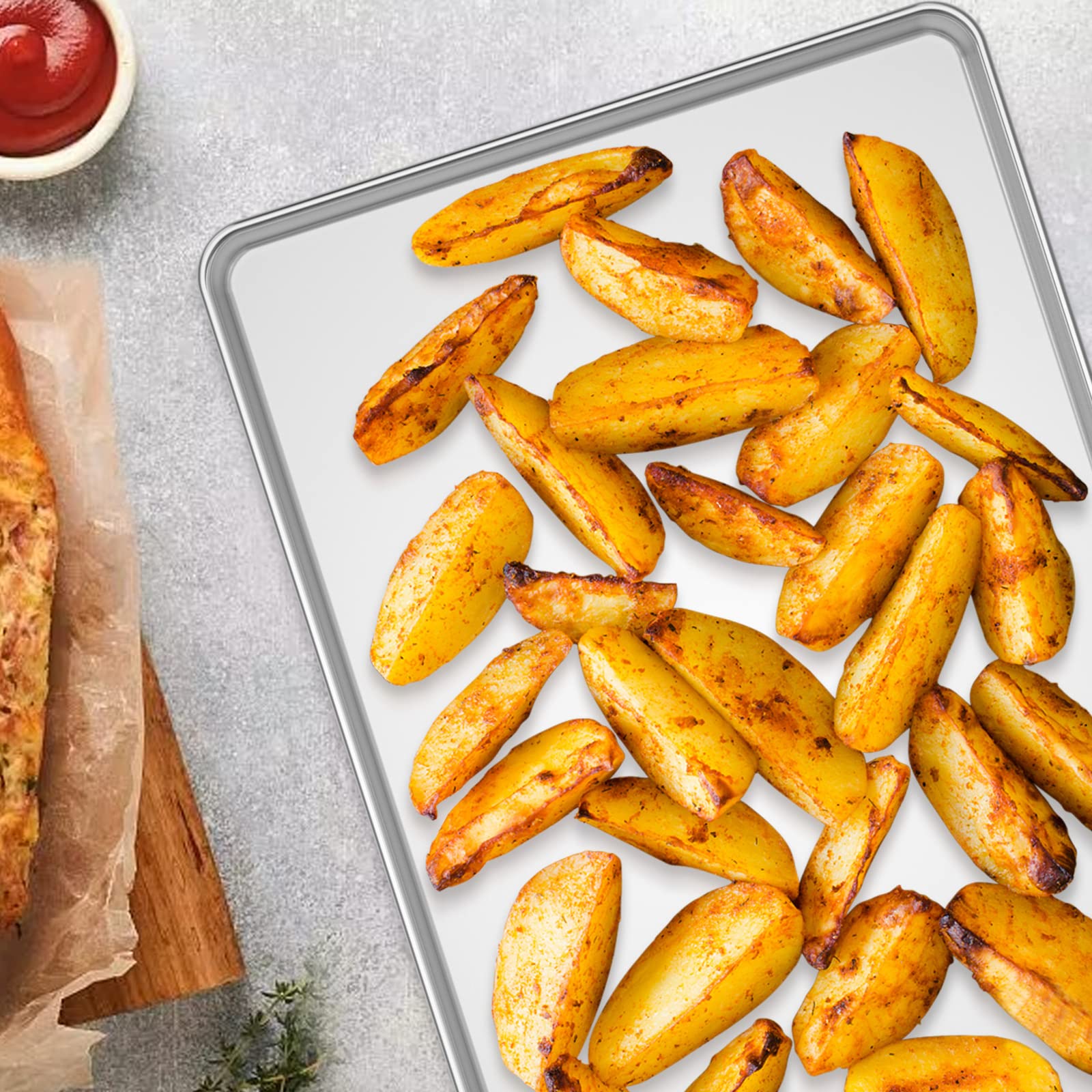 Wildone compatible with standard and toaster ovens for versatile use