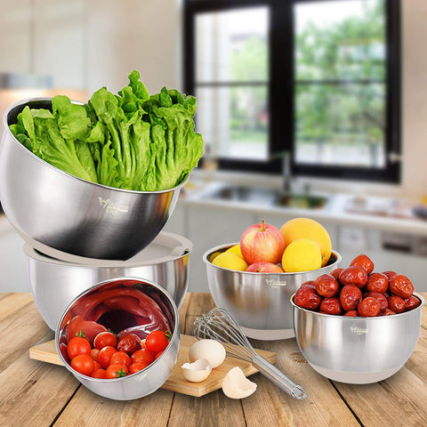 Wildone nesting design saves cabinet space while keeping bowls accessible