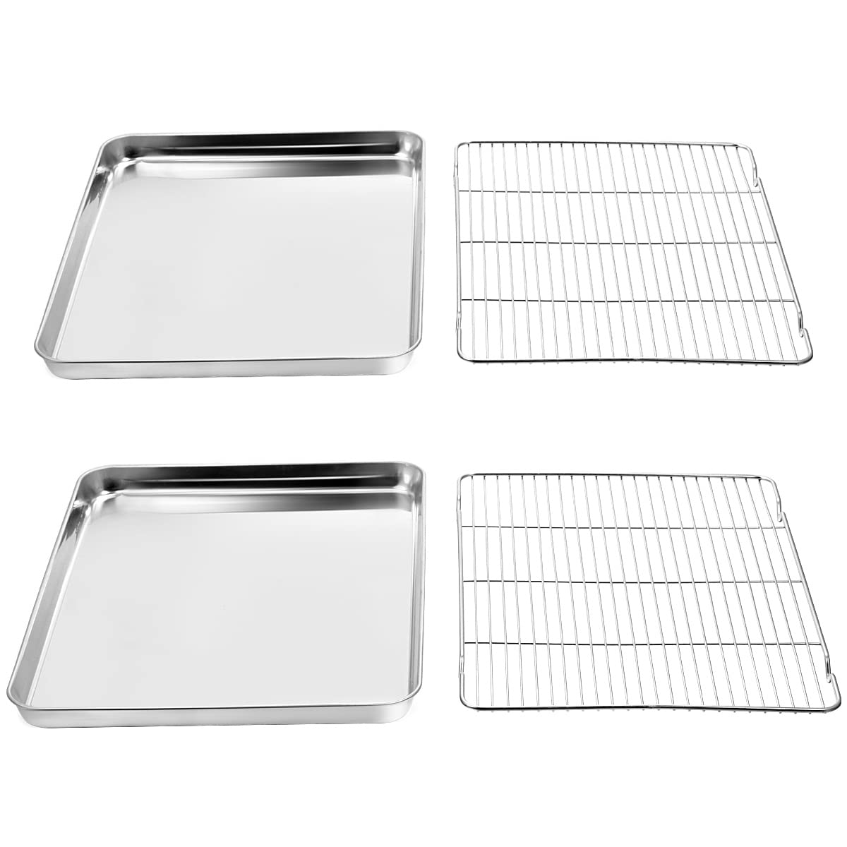 Wildone cooling rack 15.35x11 inch elevates foods for quick cooling and crisp edges.