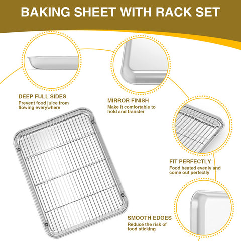 Wildone cooling rack set large in use, promotes airflow for crisp cooling.