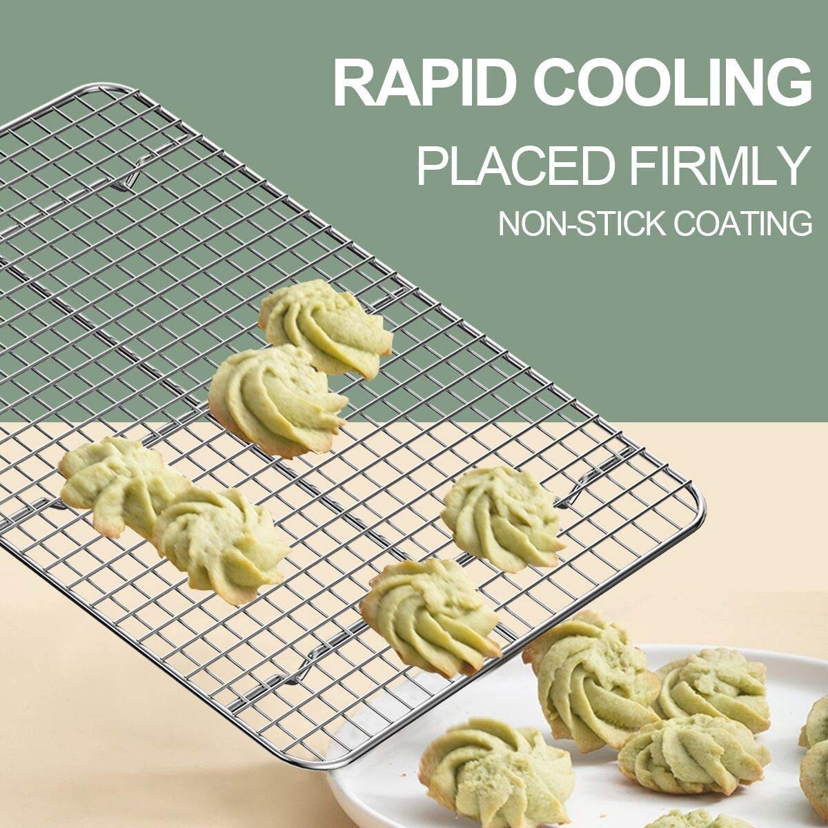 Wildone deep full sides prevent oven spills and mess.