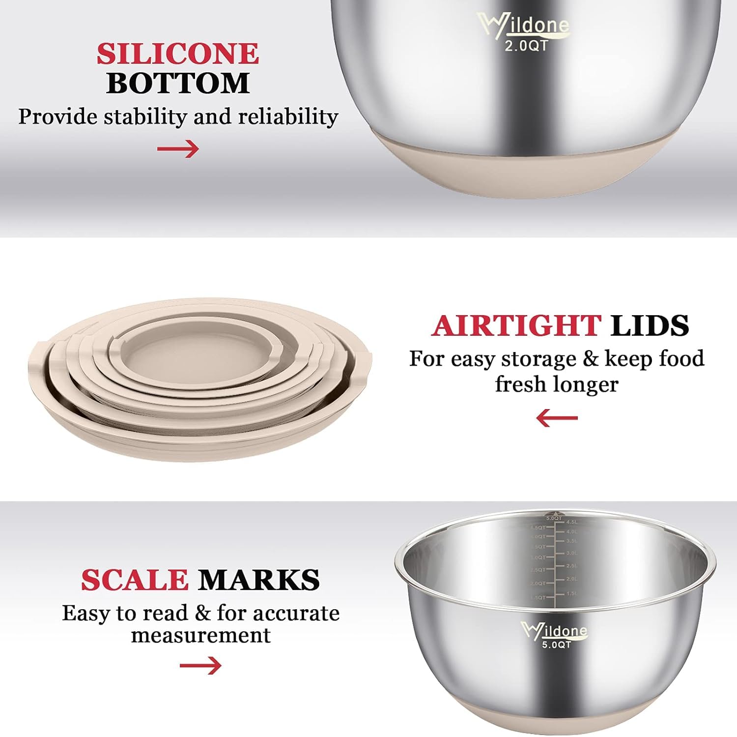 Wildone bowls are dishwasher safe for easy cleanup