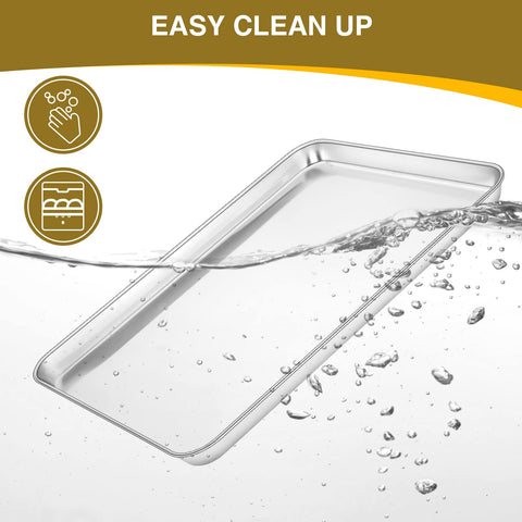 Wildone easy clean design image, smooth mirror finish resists sticking.