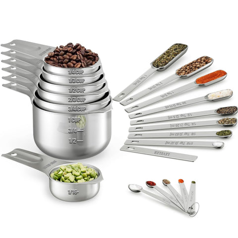 Wildone 7-cup nesting set saves space and organizes your measuring collection.