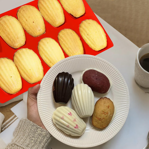 Wilewir Madeleine mold 3-pack ready for sharing with family