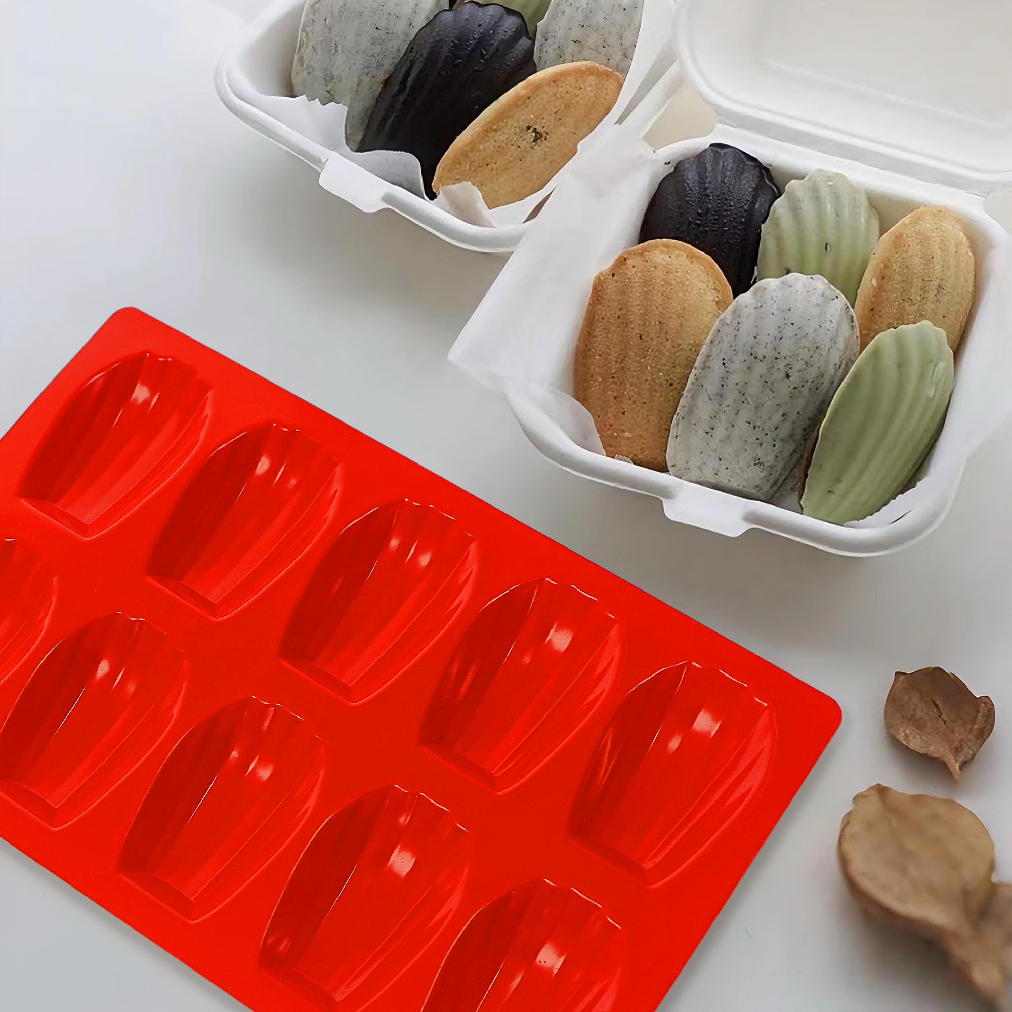 Wilewir silicone mold size and cavity dimensions for batch baking