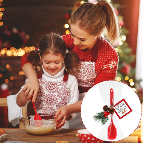 Willinglong Christmas cards paired with labels for personal notes