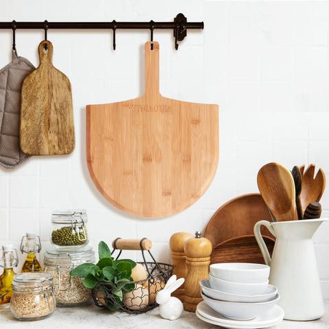 Willowdale cutting board doubles as a serving and cutting surface.