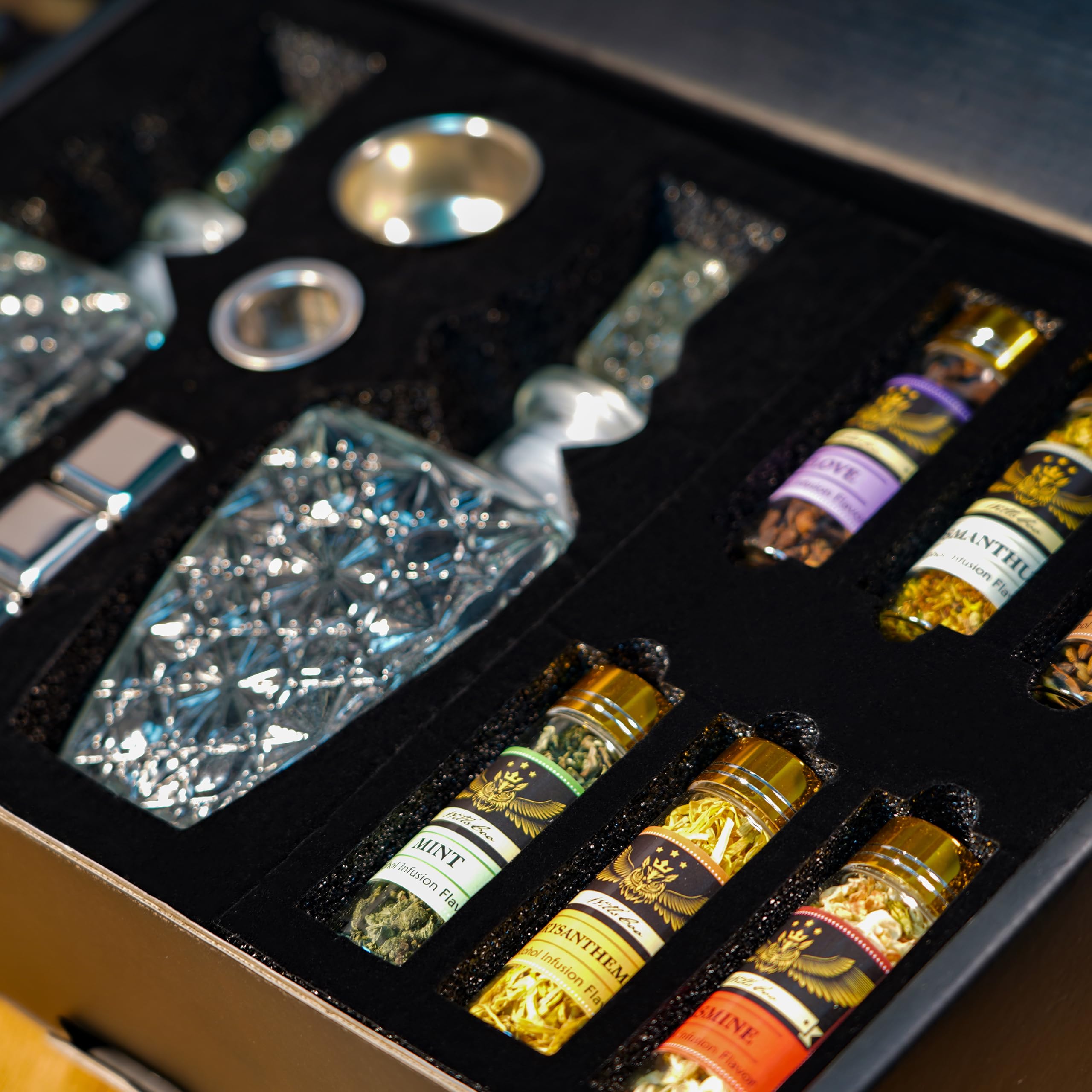 Willscoo 12-infusion-materials offer diverse flavor options for spirits