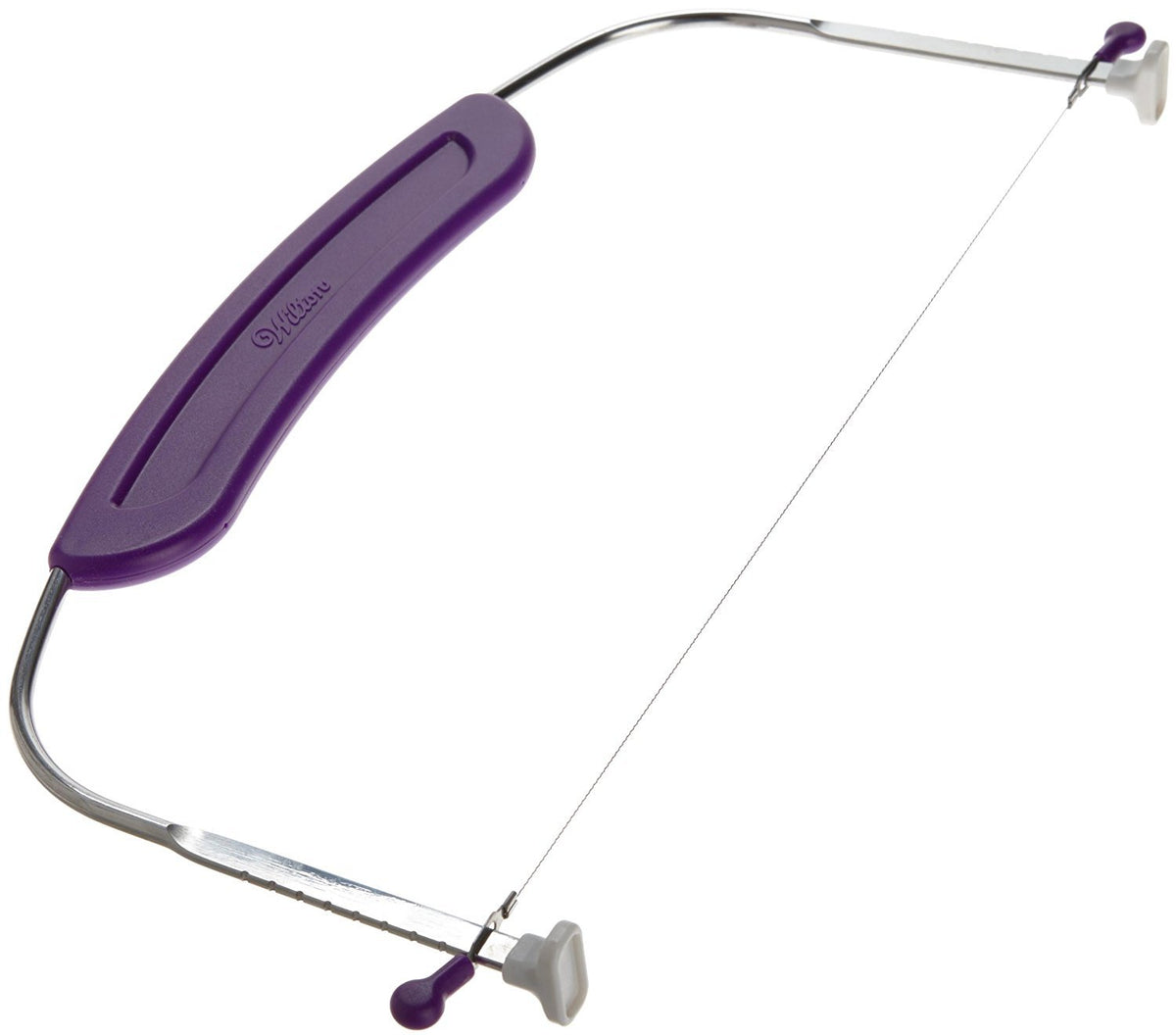 Wilton adjustable cake leveler wire position for precise height control and even layers