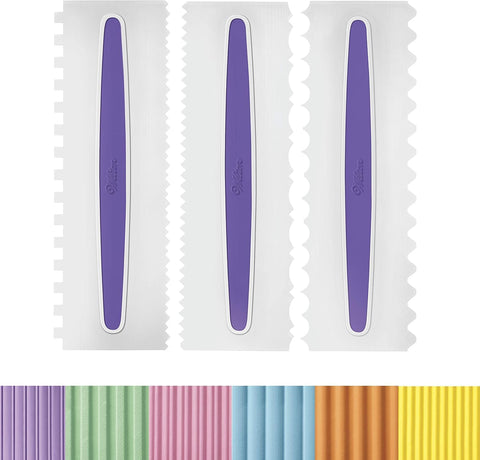 Three interlocking combs snapped together for compact storage and easy access.