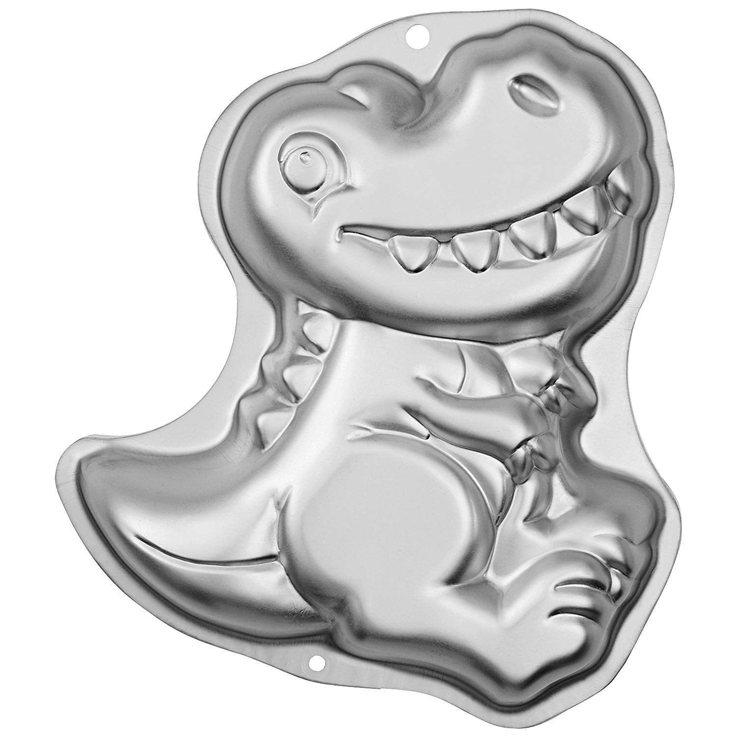 Wilton dinosaur cake pan with 3D T-Rex design for fun birthday cakes