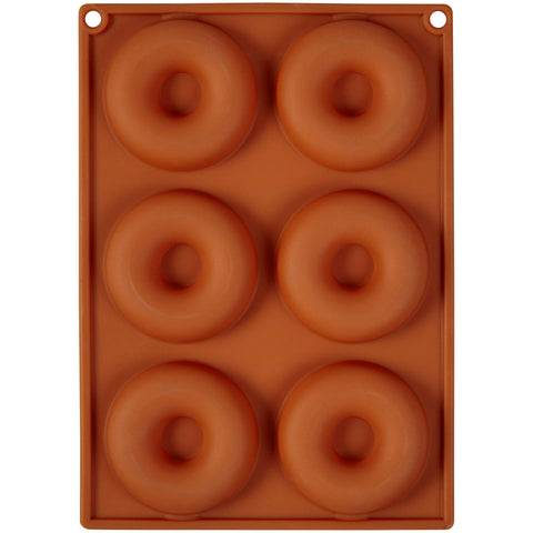 Wilton set of 2 silicone donut pans ideal for cake donuts and keto treats.
