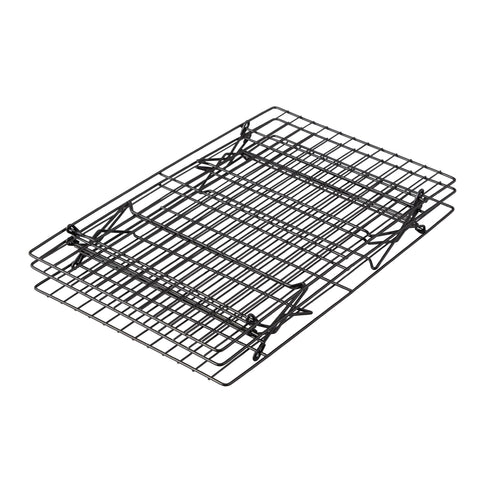 Wilton Excelle Elite 3-Tier Cooling Rack cools cookies evenly across three levels.