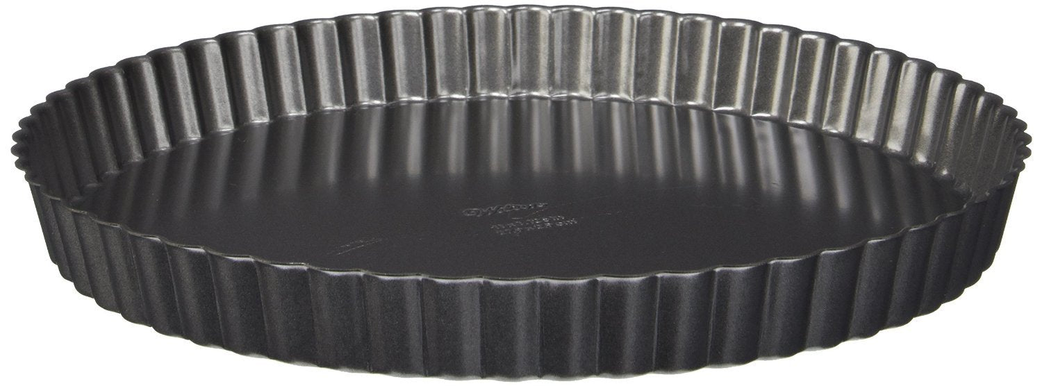 Wilton Excelle Elite tart pan with removable bottom for easy release