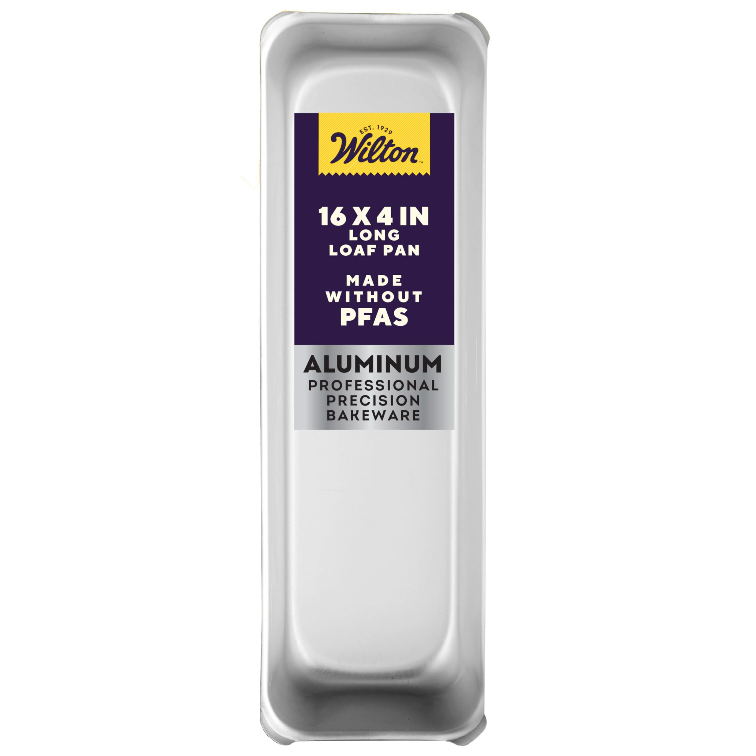 Wilton long loaf pan oven-ready for even baking and large loaves