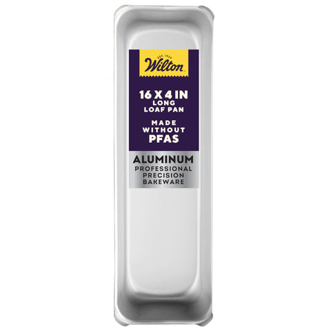 Wilton long loaf pan oven-ready for even baking and large loaves