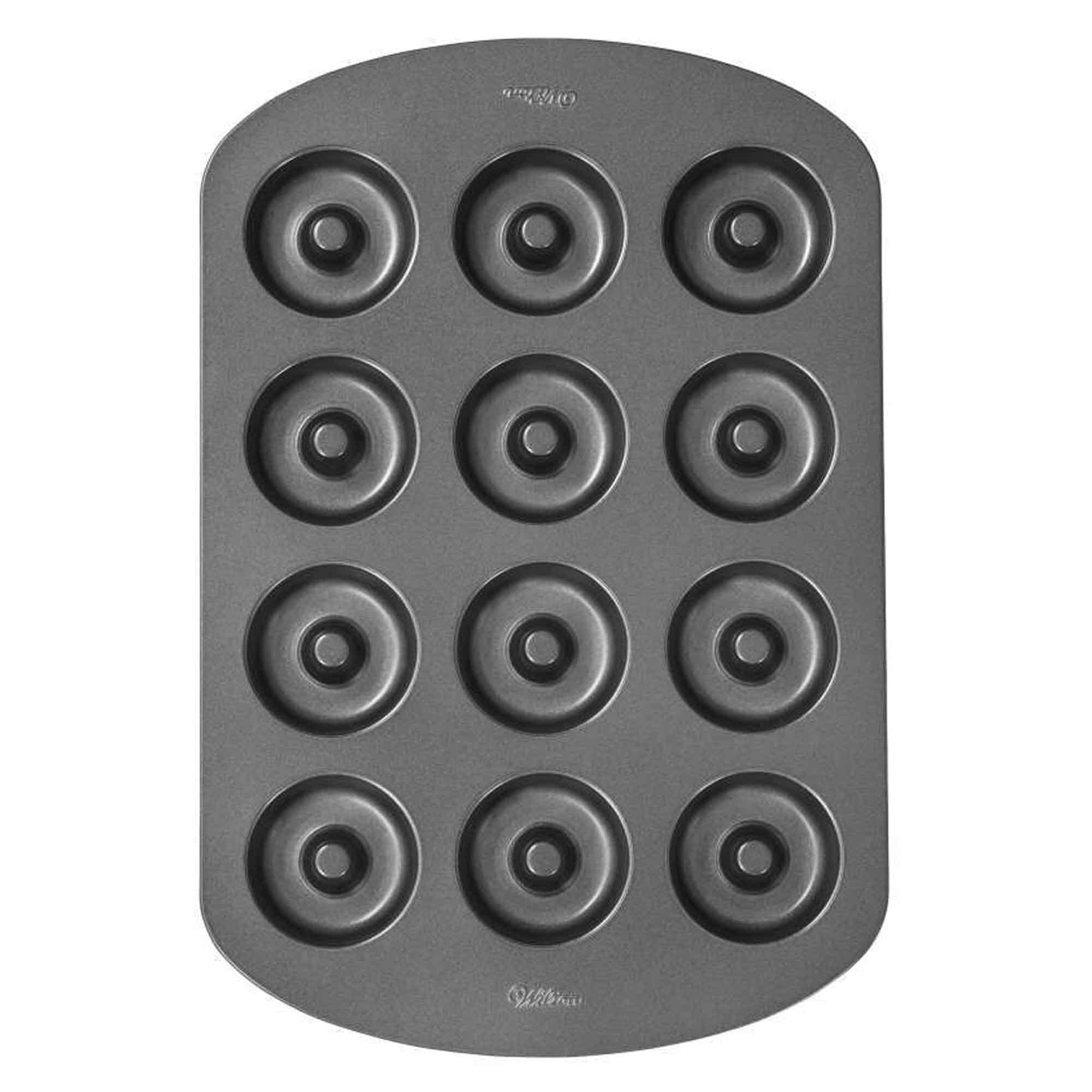 Dishwasher-safe, the Wilton Mini Donut Pan simplifies cleanup after baking.