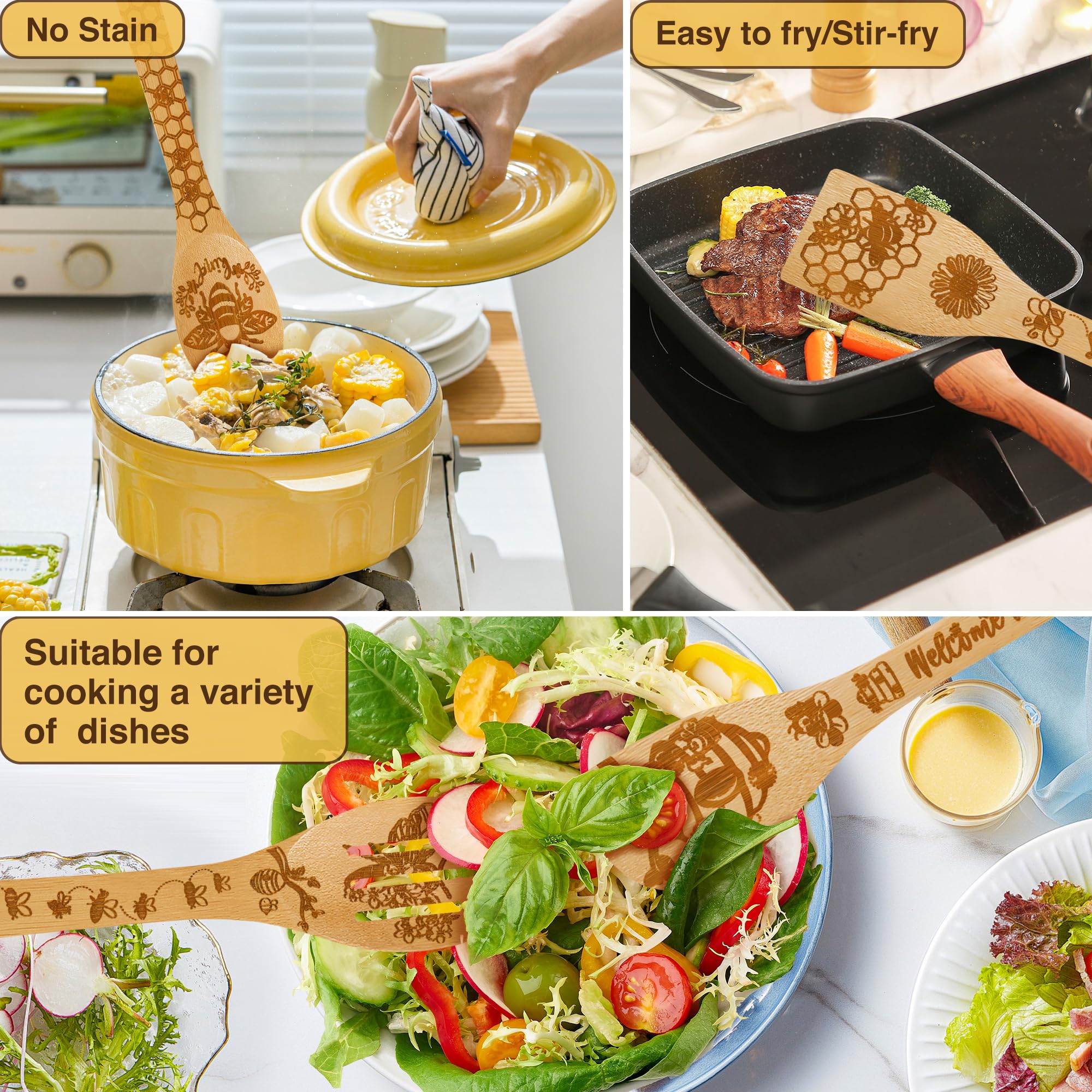 Wimabuden Bee Gifts kitchen decor display for a warm home vibe