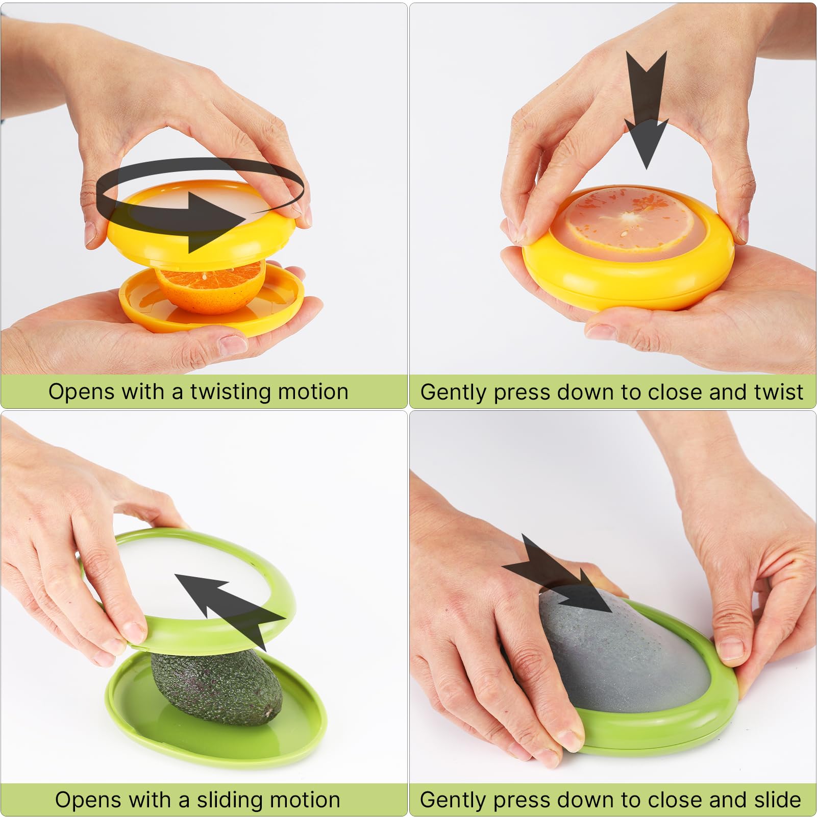 Winb compact design reduces fridge clutter while keeping items visible.