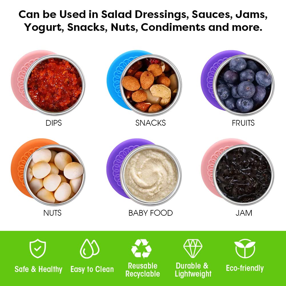 Winceed silicone lids offer easy on/off and leak protection during travel