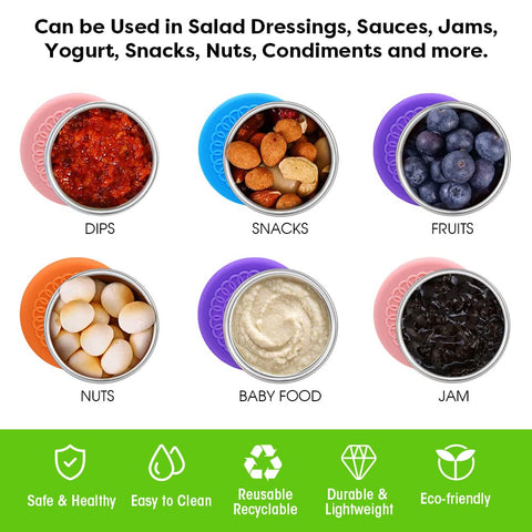 Winceed silicone lids offer easy on/off and leak protection during travel