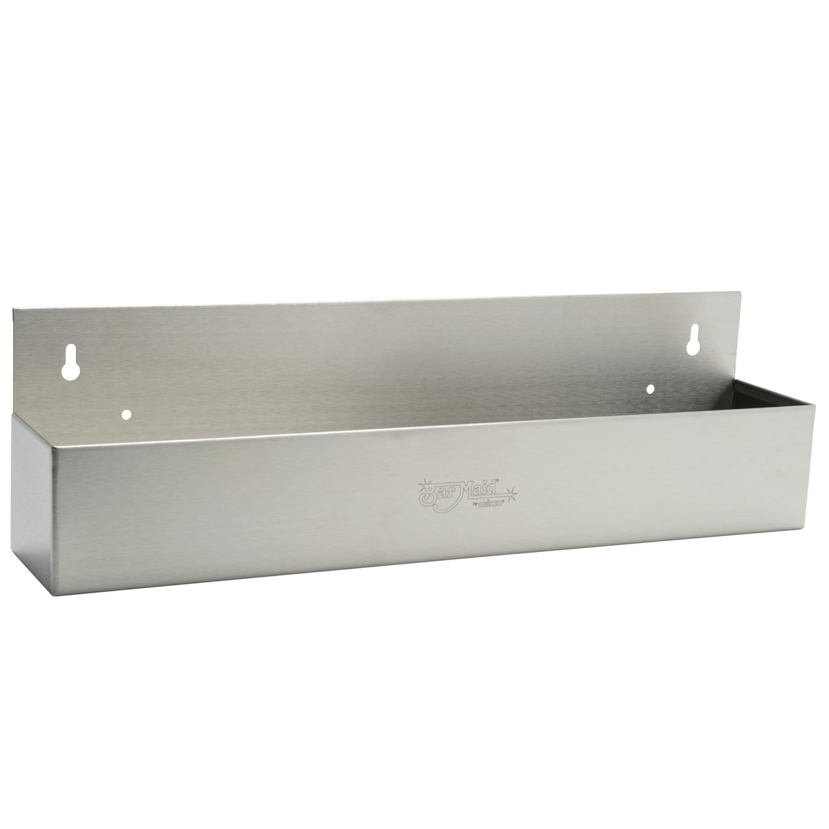Winco SPR-22S front view, 22-inch stainless steel speed rail for quick access