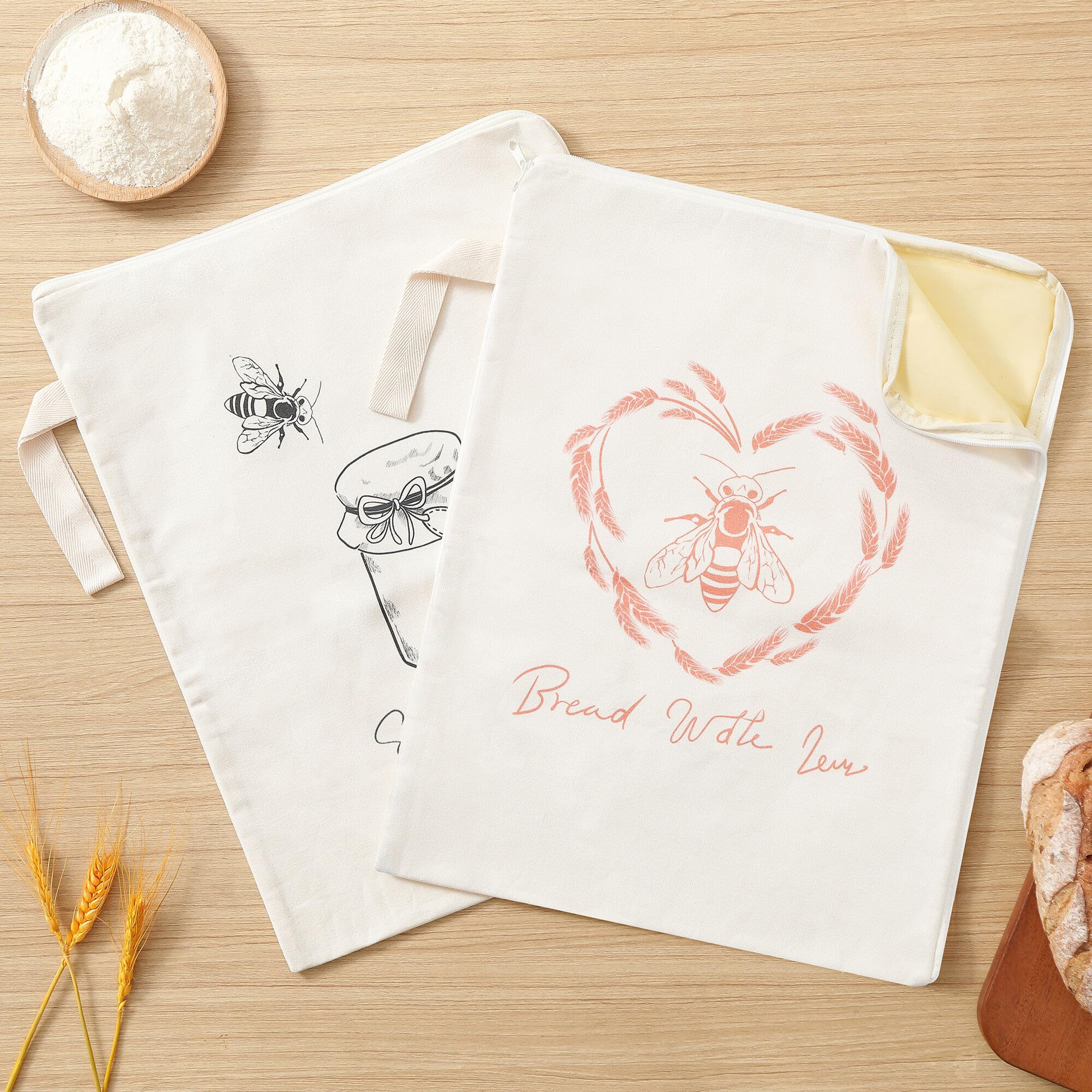 Ideal gift for bakers; WiNDANCE bags pair with sourdough kits.