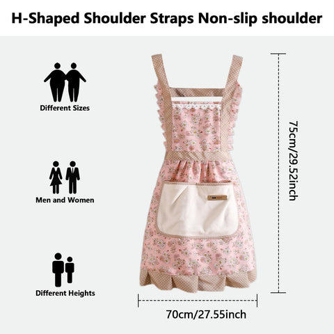 WinDerMo apron with pocket keeps utensils within reach