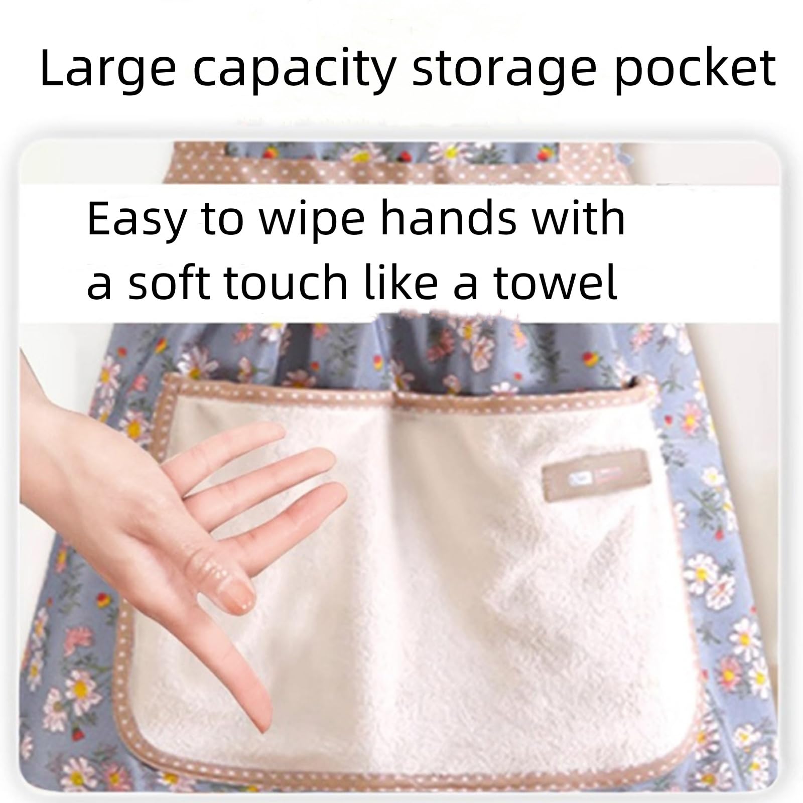 WinDerMo waterproof apron protects clothes from spills and splashes