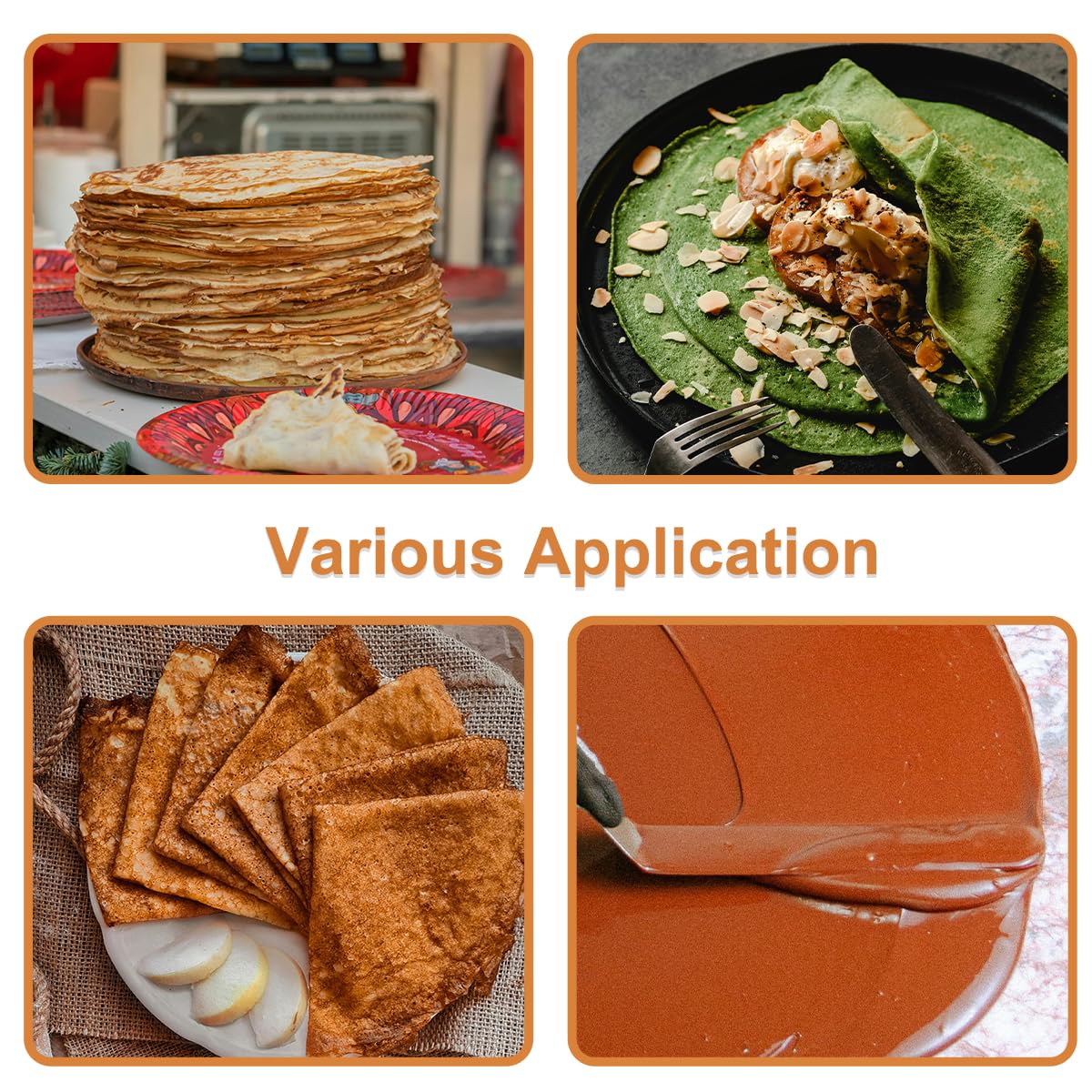 WINDESK batter distribution kit for crepes and pancakes
