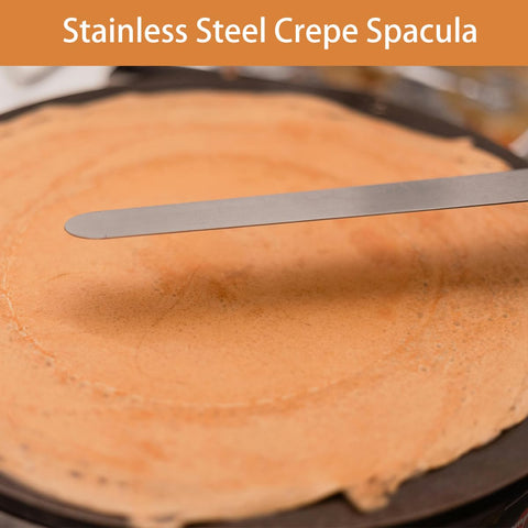 WINDESK 7 inch t shaped batter spreader for even crepes