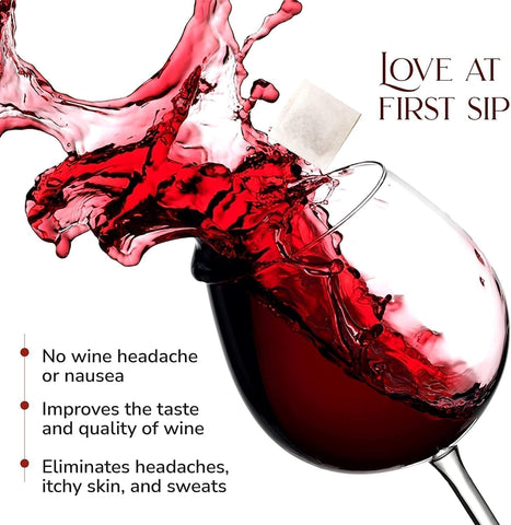 Wine Balanced packaging is individually wrapped for restaurant or event use.
