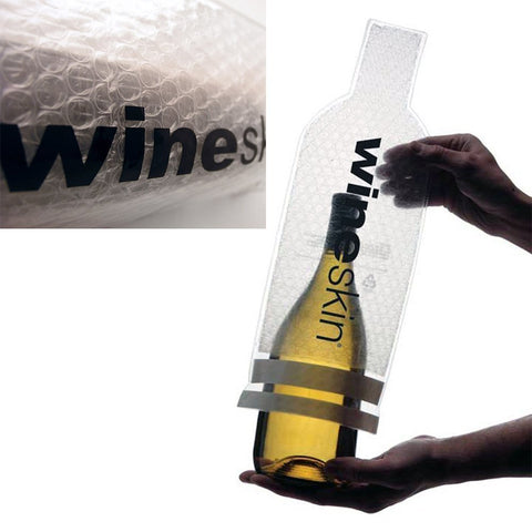 WineSkin double-adhesive seal in action demonstrates reliable leak resistance.