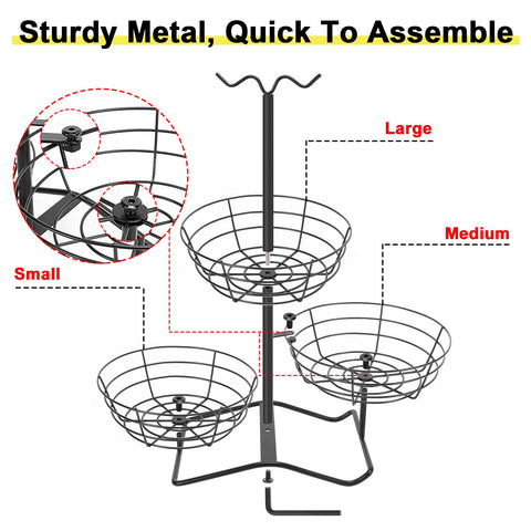 Compact design fits small spaces while providing large capacity with easy access