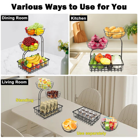 Winmien round upper baskets provide easy access from above for quick grabs.