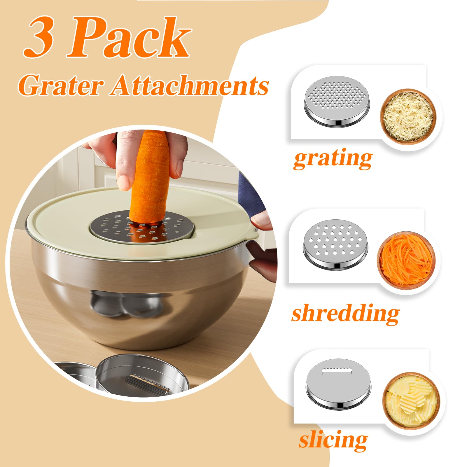 Winproper bowls with airtight lids prevent spills and keep ingredients fresh