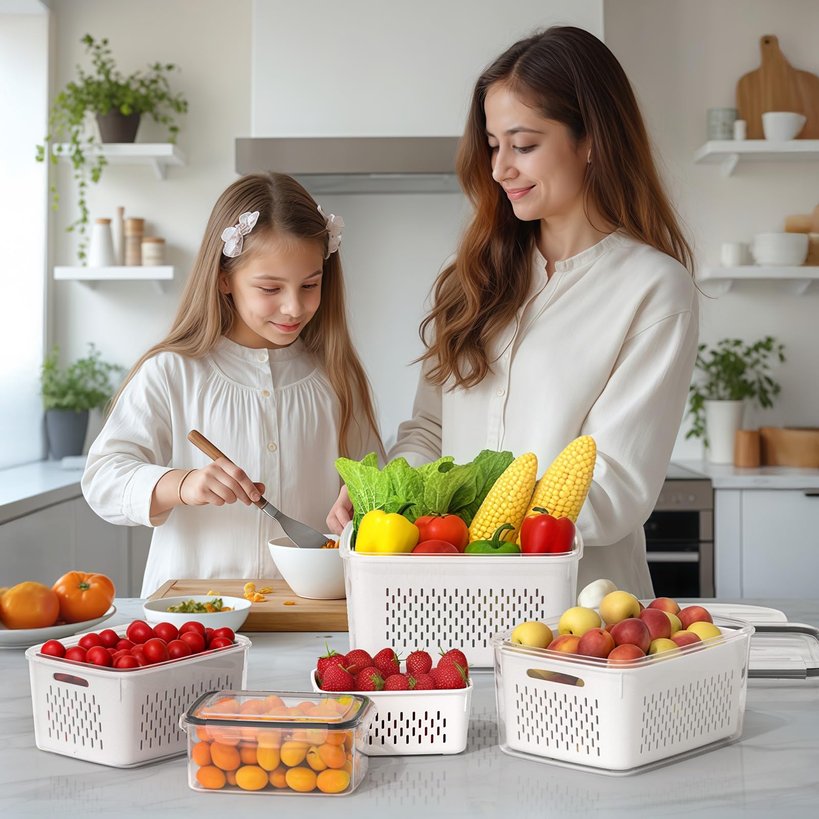 Dishwasher-safe Winproper container designed for easy cleaning without lid.