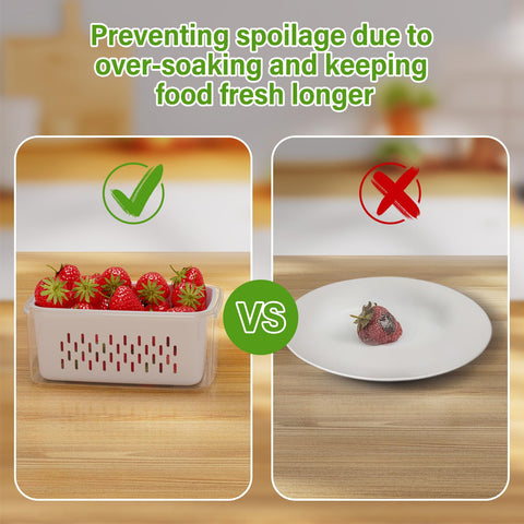 Microwave-safe Winproper container without lid for convenient reheating.