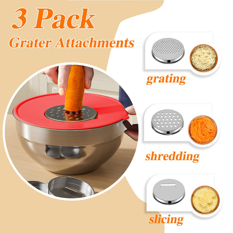 Winproper nesting design saves space while keeping bowls organized and accessible.
