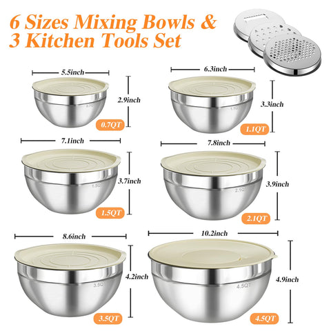 Winproper nesting design helps save counter space in small kitchens
