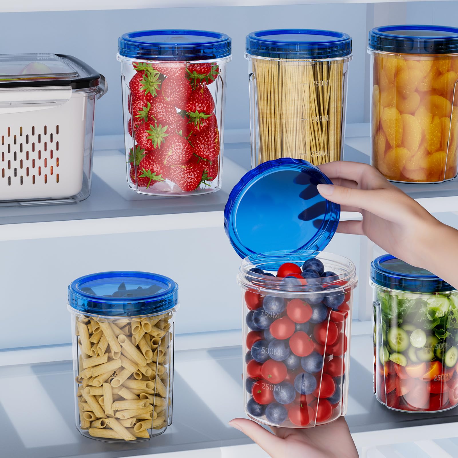 Winproper soup and leftovers containers ideal for meal prep and lunches.