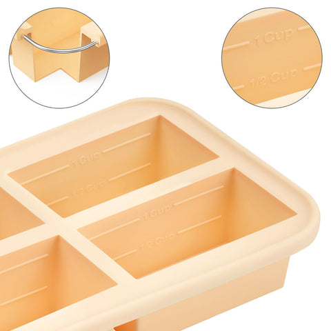 Winrock Multipurpose Freezer Tray used as soup pods or fruit pops