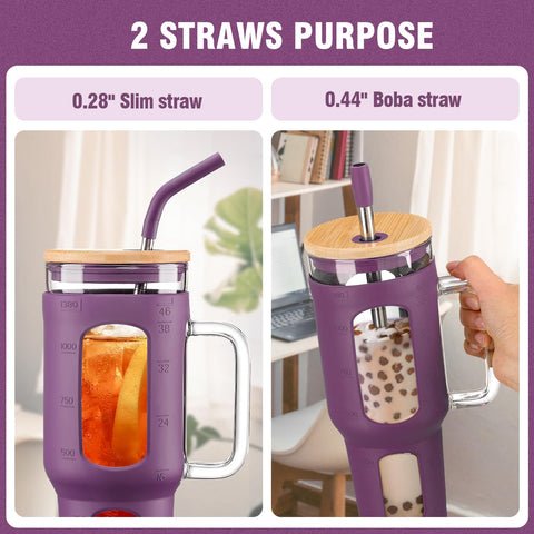 WINSA bamboo lid with silicone sleeve keeps drinks tidy and the lid dry.